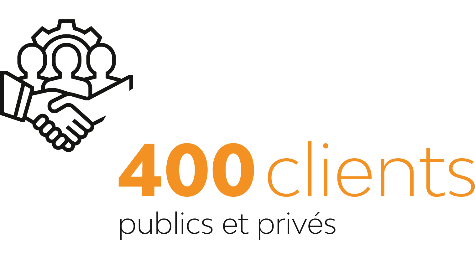 400 clients publics et privés