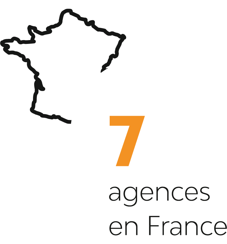 7 agences en France