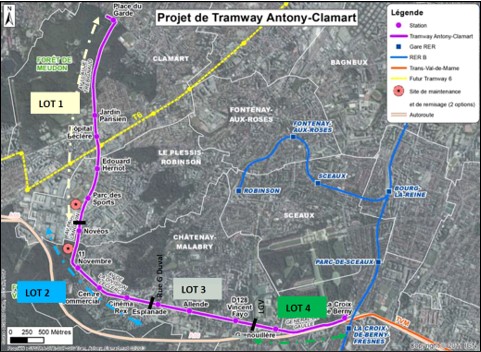 Maîtrise d'œuvre pour les travaux courants d'extension, de rénovation et de déplacement du patrimoine d'assainissement liés au tramway T10 Antony (Croix de Berny) Clamart Centre